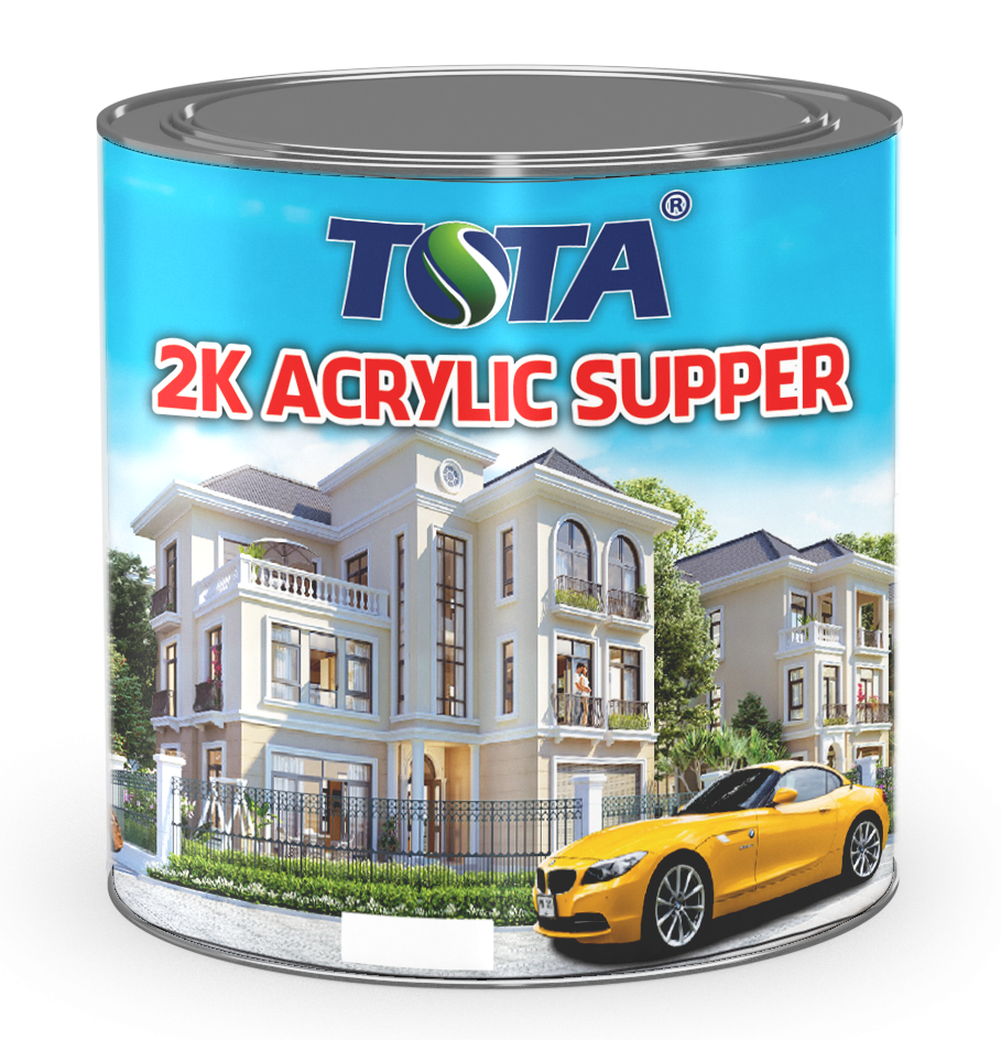 Sơn dầu bóng 2K Acrylic Super TOTA