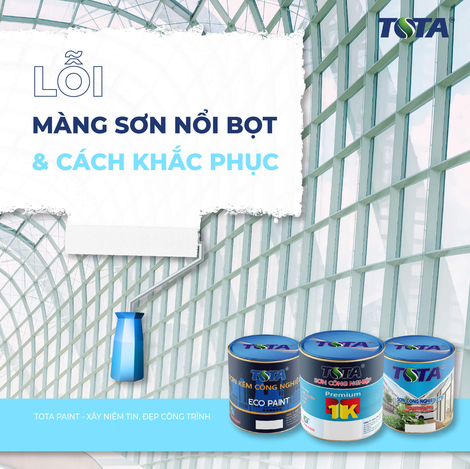 Hiện tượng màng sơn nổi bọt